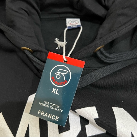 Monaco Monte Carlo Black Sweatshirt Hoodie Men Size XL New Hooded Gravitee NWT - Picture 13 of 15